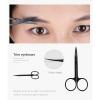 3pc Eyebrow Set. Includes scissors, tweezers with comb and foldable razor. view 4