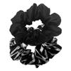 ADAMA XL Satin Scrunchies (2 Pack), No-Marks Hair Accessories, Keep Hair Healthy, For All Hair Types, Prevent Ponytail Creases, Breakage, Frizz, and Split Ends view 1