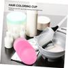 FOMIYES 3pcs Hair Dyeing Mixing Cup Scale Mixing Cup for Precise Hair Coloring Easy to Use Barber Shop Tool Deep Design view 4