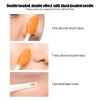 Nose Cleaning Tool, Nose Cleansing Brush Blackheads Cleaning for Home for Beauty Salon for Women(orange) view 2