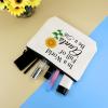Aunt Auntie Gifts Makeup Bag for Women TITI Gift from Niece Sunflower Cosmetic Bag Aunt Appreciation Gift Best Aunt Gifts from Nephew Mother's Day Birthday Gift for Aunt Travel Toiletry Pouch view 4