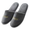 Hotel Spa Slippers5 Pairs Disposable Slippers Non-Slip Closed Top Slippers Unisex Spa Slippers for Hotel Travel Home Guest Supplies (Color : Men's Dark Grey, Size : 5 Pairs) view 4