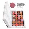 Allwon 4-Layer Book Shaped Marble Magnetic Palette Large Empty Makeup Palette Storage Box for Eyeshadow Lipstick Blush Powder (White) view 4