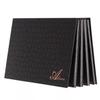 Allwon 4-Layer Book Shaped Magnetic Palette Large Empty Makeup Palette Storage Box for Eyeshadow Lipstick Blush Powder (Black) view 1