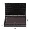 Allwon 4-Layer Book Shaped Magnetic Palette Large Empty Makeup Palette Storage Box for Eyeshadow Lipstick Blush Powder (Black) view 3