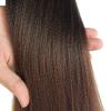 Liang Dian Pre Stretched Braiding Hair Ombre 30 Inch 8 Packs Synthetic Crochet Braids Hot Water Setting Professional Soft Yaki Texture Synthetic Hair Extensions(1B/30) view 4