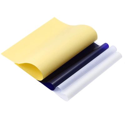 100 Sheets Tattoo Transfer Paper, Graphite Paper Tattoo Tracing Paper, A4 Temporary Tattoo Thermal Carbon Copy Paper Tattoos Stencil Printer Paper