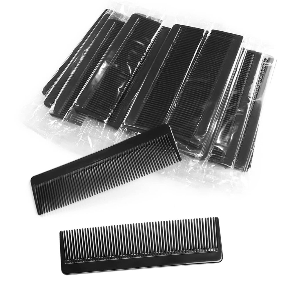50 Pack Fine Grooming Combs for Men, Dogs, and Pets - Hair Lice Combs in Bulk