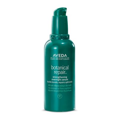 Aveda Botanical Repair Strengthening Overnight Serum | Bond-Building Serum | Reduces the Look of Split Ends | Repairs Damaged Hair | With Nangai Oil | 99% Naturally Derived*, 3.4 Fl Oz
