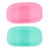 SOLUSTRE 2pcs Makeup Brush Cleaner Mats Rinsing Cushions for Makeup Tool Cleaning Includes Colors view 1