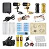Rotary Tattoo Machine Shader and Liner Assorted Tattoo Motor Gun Kits Supply Permanent Makeup Tool Set For Artists,C view 1