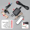 Rotary Tattoo Machine Shader and Liner Assorted Tattoo Motor Gun Kits Supply Permanent Makeup Tool Set For Artists,C view 2