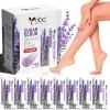 nbc BeautiLab Foot Exfoliating Scrub, Sugar Scrub, Dead Skin Remover for Feet, Individually Packaged Foot Scrub Smooths, Hydrates, Detoxifies Tired and Dry Cracked Feet 16 Packs per Box, Lavender view 1