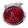 12PCS Quinceanera Compact Round Hand Mirror Sweet 15 design with Organza Gift Bag Girl (Red / Silver) view 2
