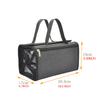 Jula Vance Large Capacity Hanging Eco Polyester Travel Toiletry Bag Makeup Cosmetic Bag 4-in-1 Roll-Up Make Up Storage Organizer With 4 detachable Removable Zipper Clear TPU Pouches & Hook view 2