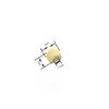 1000 Pcs Nano Ring Beads for Hair Extensions 3.0mm1.5mm2mm Silicone Lined Copper Micro Links Rings (Blonde) view 3
