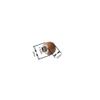 1000 Pcs Nano Ring Beads for Hair Extensions 3.0mm1.5mm2mm Silicone Lined Copper Micro Links Rings (Light Brown) view 3