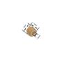 1000 Pcs Nano Ring Beads for Hair Extensions 3.0mm1.5mm2mm Silicone Lined Copper Micro Links Rings (Dark Blonde) view 3