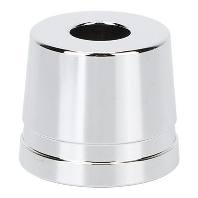 Dioche Safety Base Holder Wide Opening Alloy Universal Men Shaving Brush Drying Stand Safety Holder Large Opening Large Diameter Alloy Men's Shaving Holder