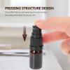 OSALADI 10Pcs Essential Oil Glass Bottle Refillable Essential Oil Jars Mini Glass Pump Bottles Cosmetic Sample Bottles Travel Bottle For Toiletries (5ML) view 3