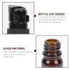 OSALADI 10Pcs Essential Oil Glass Bottle Refillable Essential Oil Jars Mini Glass Pump Bottles Cosmetic Sample Bottles Travel Bottle For Toiletries (5ML) view 4