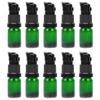 10Pcs Essential Oil Glass Bottle Refillable Essential Oil Jars Mini Glass Pump Bottles Cosmetic Sample Bottles Travel Bottle For Toiletries (5ml) view 1