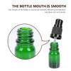 10Pcs Essential Oil Glass Bottle Refillable Essential Oil Jars Mini Glass Pump Bottles Cosmetic Sample Bottles Travel Bottle For Toiletries (5ml) view 3