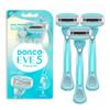EVE 5 Women's Disposable Razors Smooth Touch | Wide moisture bar, 5 Blades for smooth shave | Multipurpose Hair Remover | 1 pack (3 count) view 1