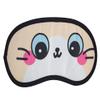 Skelapparel Cute Travel Eye Mask - Sleep Aid Eye mask - Travel Eye mask Meditation Eye mask (Beige) view 1