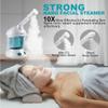 KINLITO Facial Steamer - Ozone Steamer with 360 Rotatable Arm - 40 Min Steam Time - Humidifier - Unclogs Pores - Blackheads - Portable Facial Steamer for Personal Care Use at Home or Salon,White view 2
