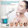 KINLITO Facial Steamer - Ozone Steamer with 360 Rotatable Arm - 40 Min Steam Time - Humidifier - Unclogs Pores - Blackheads - Portable Facial Steamer for Personal Care Use at Home or Salon,White view 3