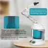 KINLITO Facial Steamer - Ozone Steamer with 360 Rotatable Arm - 40 Min Steam Time - Humidifier - Unclogs Pores - Blackheads - Portable Facial Steamer for Personal Care Use at Home or Salon,White view 4