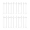 FOMIYES Nasal Hair Removal Wax Applicator Sticks 20pcs Plastic Disposable Facial Hair Remover view 1