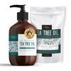 Tea Tree Oil Body Wash and Tea Tree Oil Foot Soak - Athletes Foot Treatment for Cracked and Dry Feet - Stubborn Foot Odor - Softens Calluses - Better Toe Nail Health view 1