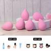 6 Pcs Makeup Blender Sponges Set - Soft Beauty Sponge Blending Blender for Foundation, Cream and Powder (Light-Pink) view 2