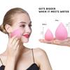 6 Pcs Makeup Blender Sponges Set - Soft Beauty Sponge Blending Blender for Foundation, Cream and Powder (Light-Pink) view 3
