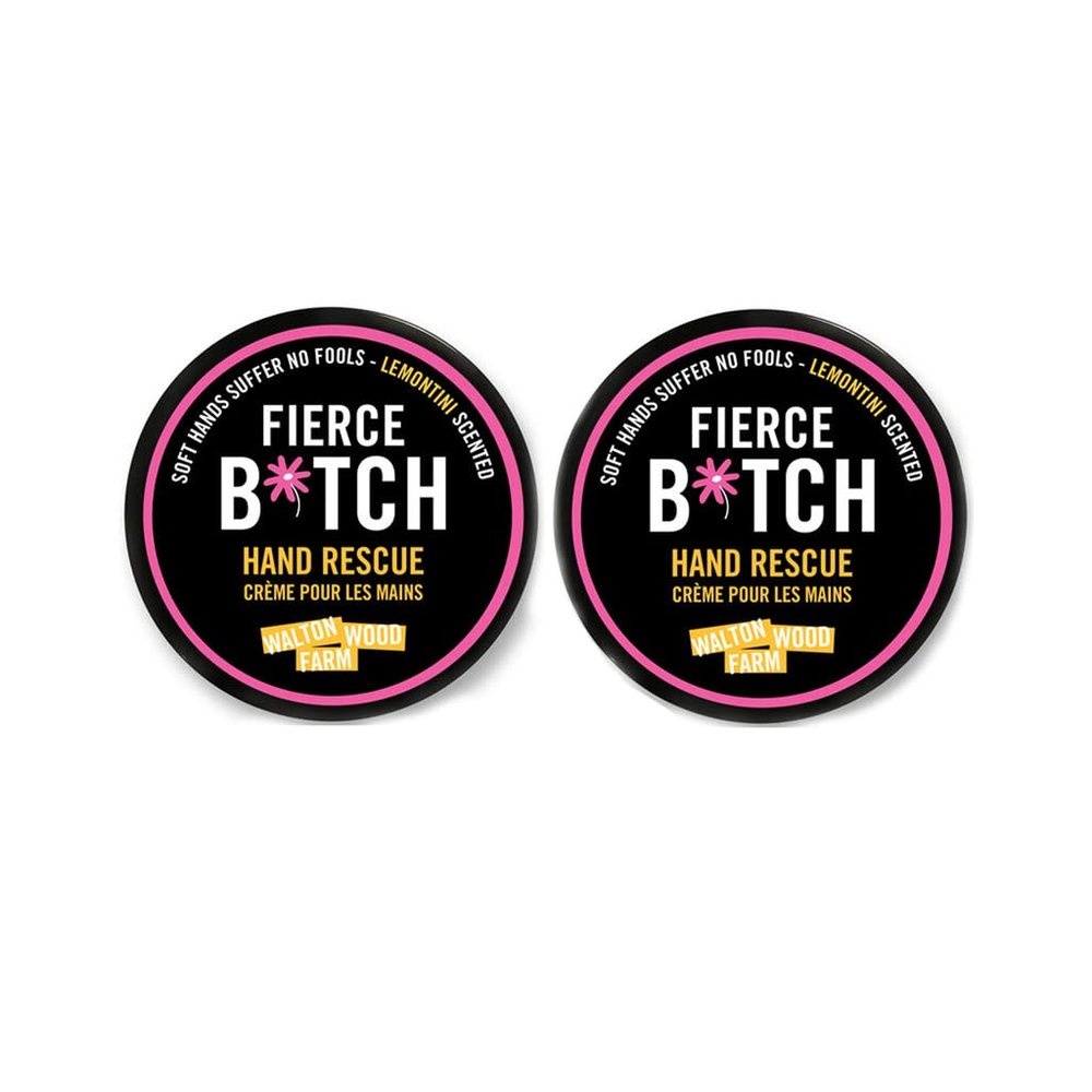Walton Wood Farm, 4 oz Hand Rescue: (Fierce B*tch (2 Pack))