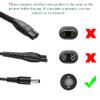 8V 100ma Replacement Compatible with Philips HQ840 Power Cord, Shaver Charger for Philips Norelco Multigroom Trimmer 3000 MG3750 MG3750/10 MG3750/50 MG3750/60 MG3760 MG3760/50 Clipper Supply Cable view 2