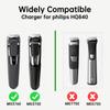 8V 100ma Replacement Compatible with Philips HQ840 Power Cord, Shaver Charger for Philips Norelco Multigroom Trimmer 3000 MG3750 MG3750/10 MG3750/50 MG3750/60 MG3760 MG3760/50 Clipper Supply Cable view 3