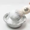 Premium Mens Shaving Brushes by Echolly-NO Shedding Bristle Shaving Brush for Men-Smooth Acrylic Handle Legacy Shave Brush-Rich and Fast Lather Shaving Cream Brush Dad Gifts for Fathers Day view 4