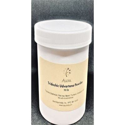 FROM: AUM AYURVEDA Tridoshic Udvartana (Herbal exfoliating powder)