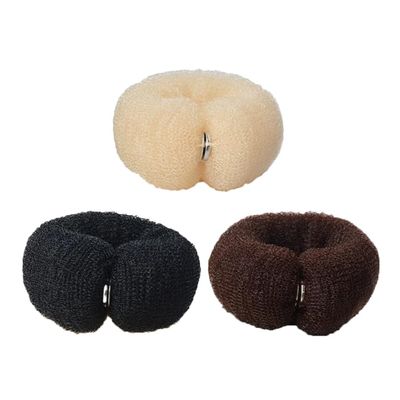 Beaupretty 6pcs Nylon Hair Bun Makers for Women Donut Bun Easy to Use for Hair Makers