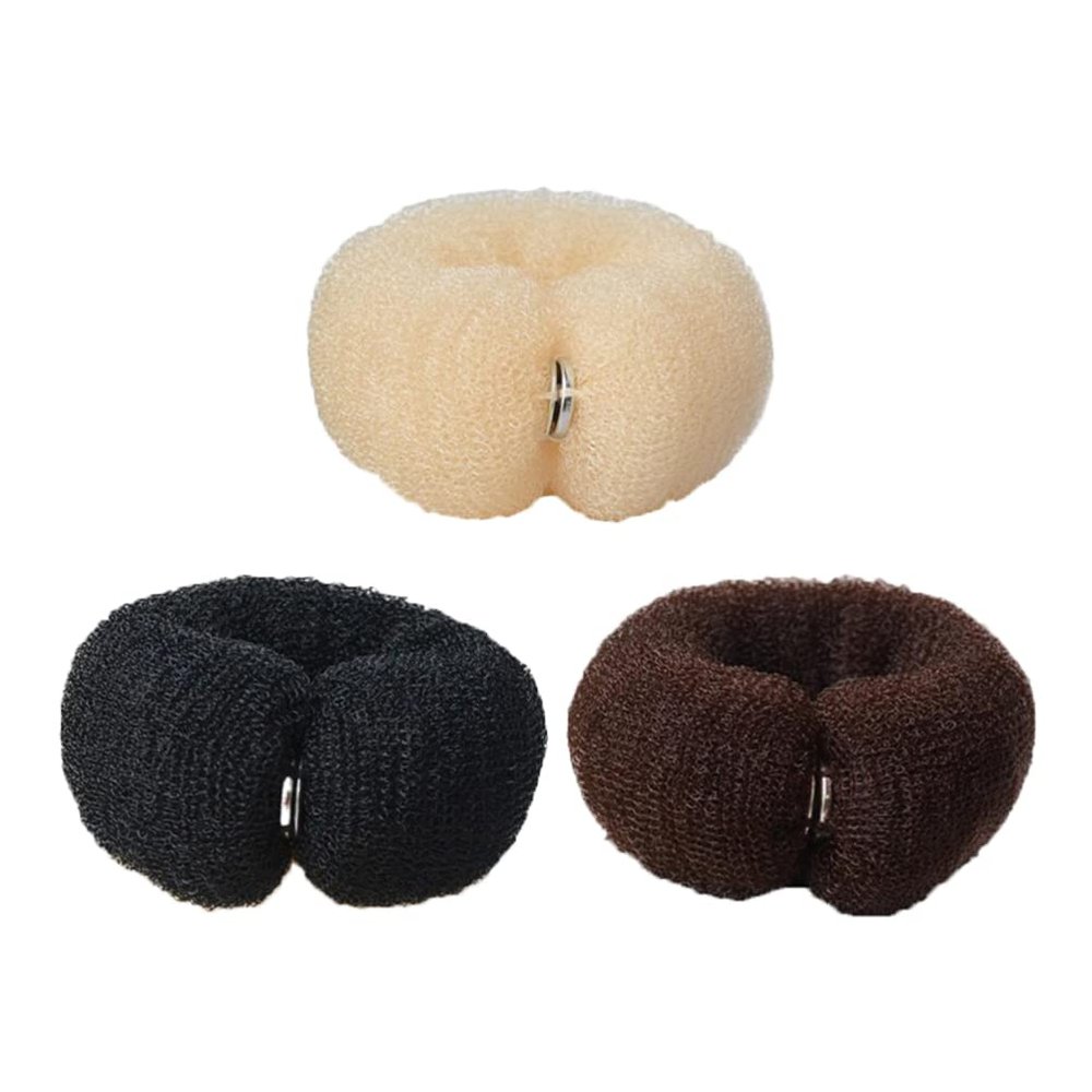 Beaupretty 6pcs Nylon Hair Bun Makers for Women Donut Bun Easy to Use for Hair Makers