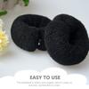 Beaupretty 6pcs Nylon Hair Bun Makers for Women Donut Bun Easy to Use for Hair Makers view 2