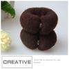Beaupretty 6pcs Nylon Hair Bun Makers for Women Donut Bun Easy to Use for Hair Makers view 3