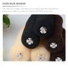 Beaupretty 6pcs Nylon Hair Bun Makers for Women Donut Bun Easy to Use for Hair Makers view 4