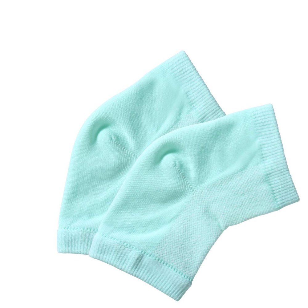 Healifty Moisturizing Heel Socks Gel Heel Socks One Size Fits Most Heel Socks Foot Heel Socks Toeless Spa Socks Lotion Hair Ring Lining Moisturizing Socks Men and Women Open Toe Socks