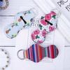 Chapstick Holder Keychains 11pcs Lipstick Holder Keychain Protective Cases with Wristlet Lanyard, Portable Balm Holders Pouch for Girls Women view 2