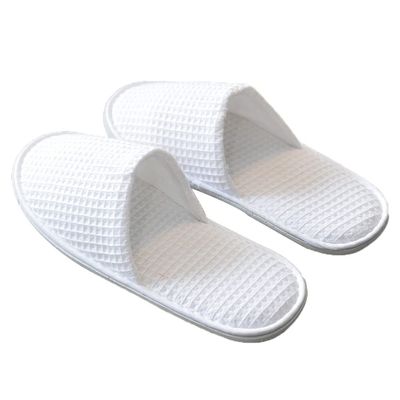 Hotel Slippers Unisex, 5 Pairs Disposable Indoor Hotel Waffle Slippers, Closed ToesLuxurious Padded Sole for Ultra Comfort - Great for Guests, Hotels, Travel