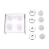 DIY Lipstick Mold, 9mm Handmade Lipstick Mould Lipstick Filling Tube Silicone Lip Balm Mold Crafts Tool(9mm Four Holes) view 1